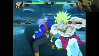 Dragon Ball Z Budokai Tenkaichi 3 Battle #152 - Broly The Legendary Super Saiyan VS Future Trunks