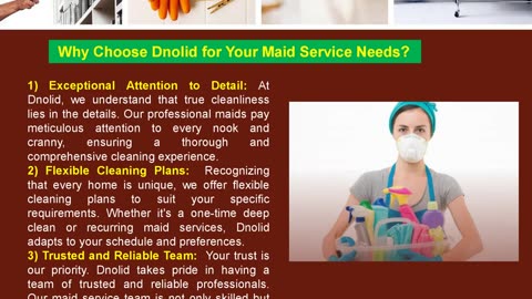 Experience Unmatched Cleanliness with Dnolid: Your Trusted Maid Service in College Station, TX!