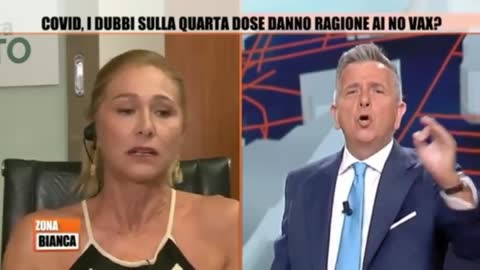 LEI E' UN BUGIARDO: Pregliasco contesta sconoscendoli i dati EMA riportati da Francesca Donato.