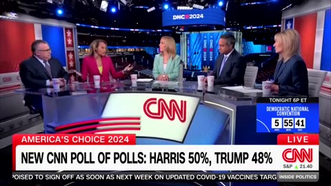 CNN Analyst Says Harris Would Be 'Underdog' Even If She Surged In 'Every Swing-State'