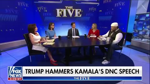 'The Five' reacts to Kamala's DNC acceptance speech