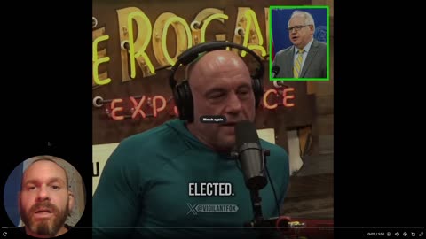 Joe Rogan Raises SERIOUS Concerns About Tim Walz - Fast clip