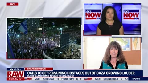 Israel-Hamas: Israelis surge into the streets to protest as the toll in Gaza grows| LiveNOW from FOX