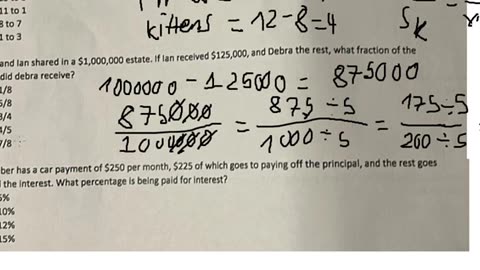 ASVAB Arithmetic Reasoning - Answer in Step-by-step - Solutions - Use for exam 2022-2023