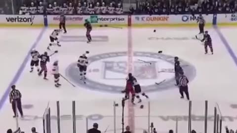 Five Fights At Hockey's