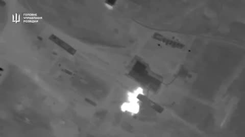 ⚡️ The Main Directorate of Intelligence has published a video of strikes on a radio