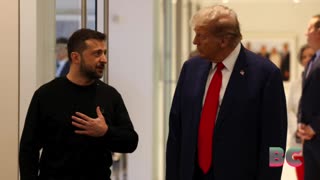 Trump Meets Zelensky, Says ‘It’s Time’ for Ukraine War to End