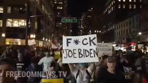 [9.28.21] NYC Residents Adding Flare to 'F*ck Joe Biden' Chant