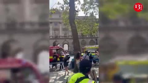 Fire breaks out in Somerset House, London’s large art venue