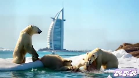 Polar Bear In Dubai