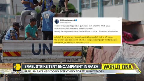 Israel-Hamas War: UN convoy in Gaza released after being detained by Israel | WION World DNA