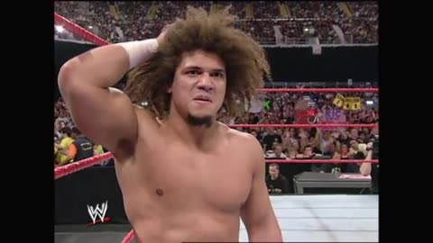 Carlito vs. The Great Khali Raw April 23, 2007