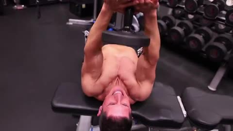 [Chest Workouts]dumbbell-pullover