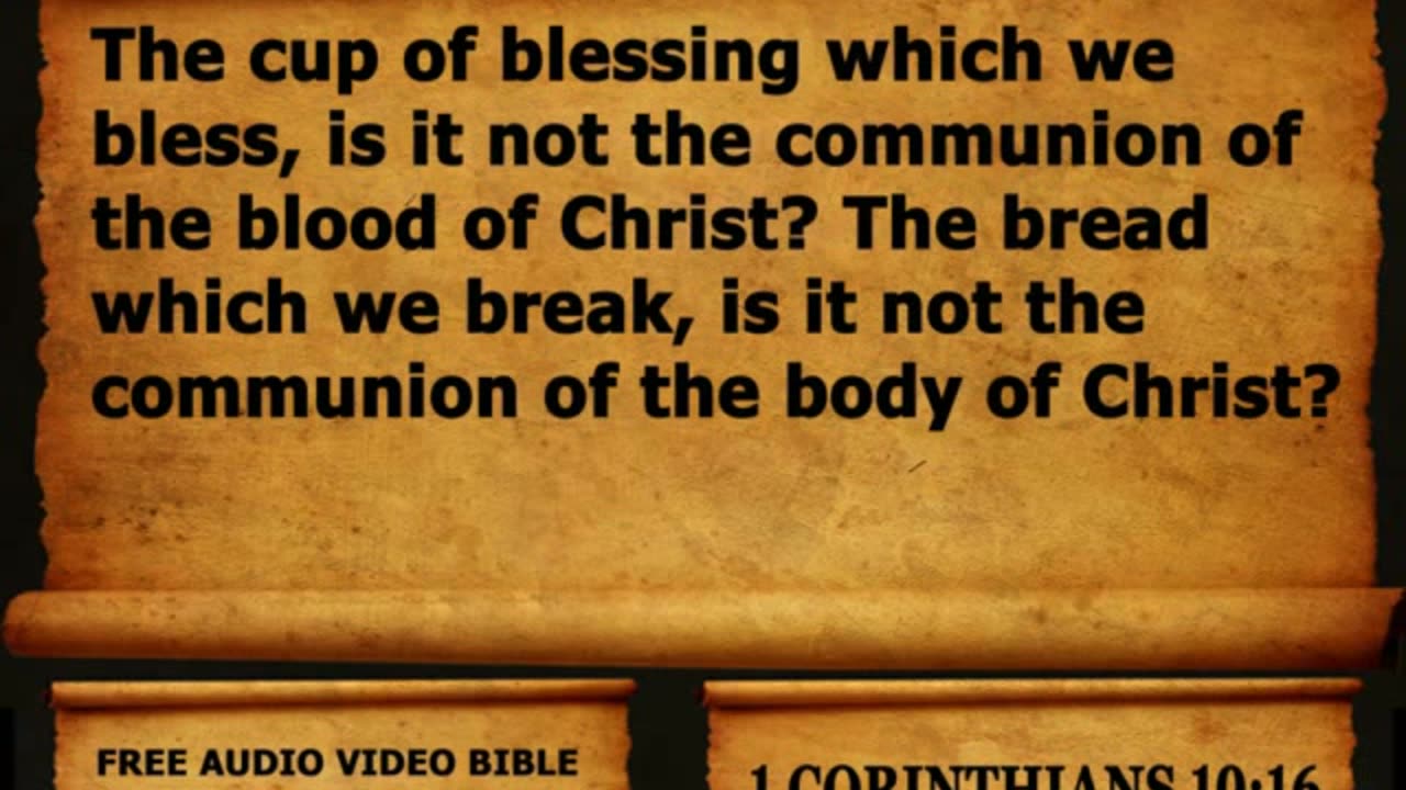 Bible Book 46 1 Corinthians Complete 1 16 King James Version Kjv