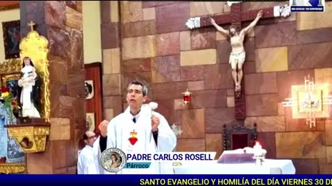 HOMILÍA DEL PADRE CARLOS ROSELL EN LA FIESTA DE SANTA ROSA DE LIMA