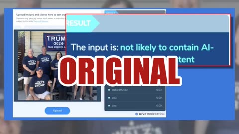 Fact Check: People's Hands In 'Walz's For Trump' Image Do NOT Prove Image Was Generated By AI