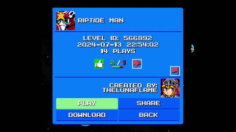 Mega Man Maker Level Highlight: "Riptide Man" by TheLunaFlame