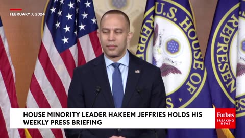 Hakeem Jeffries Asked Point Blank If Dems Only Delayed Mayorkas Impeachment As Scalise Due Back Soon