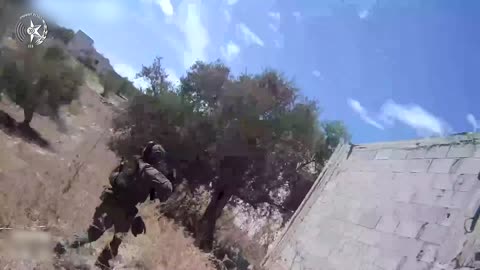 Intense footage from helmet cams of Israeli