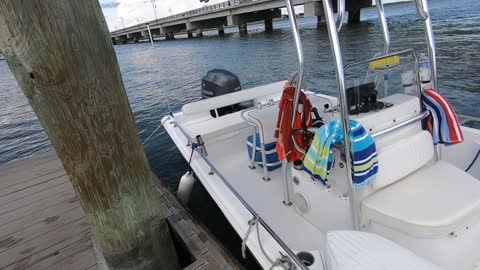 A chartered boat ride in Folly Beach SC. Dolphins Morris Island Lighthouse