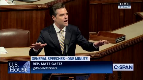 Rep. Matt Gaetz explains why he will NOT vote for the Continuing Resolution