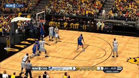 NBA 2k14 HBCU Basketball Mod Howard vs Arkansas Pine Bluff