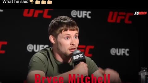 Bryce Mitchells opinion on war