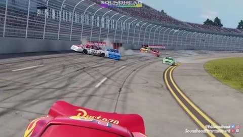 Wreck-it Ralph in NASCAR Gaming Race!!!