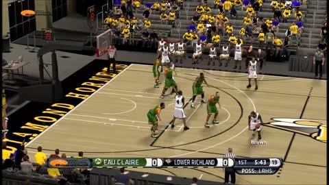 Lower Richland High School vs Eau Claire High School NBA 2K14 mod