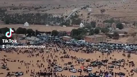 New Year's Eve in the Taghit Desert, Algeria