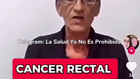 CURADO DE CANCER DE COLON CON LAS ENEMAS DE DIOXIDO DE CLORO