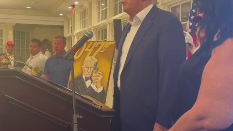 Speech by DJT at Patriot Freedom Project - Trump Bedminster 🇺🇸