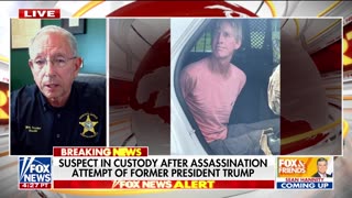 'Perplexing': Sheriff describes Trump would-be shooter's demeanor during arrest