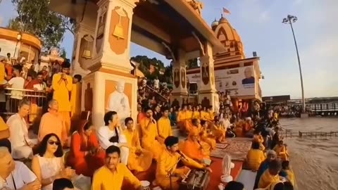 Ganga Aarti evening yog