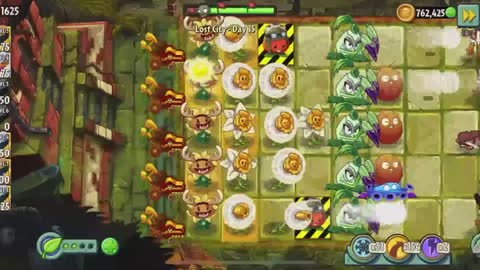 Plants vs Zombies 2 Lost City - Day 15