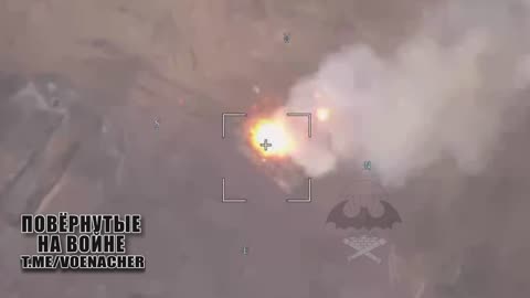 Ukrainian Drone Strike on an Advanced Russian 2S22 Bohdana 3.0 self-propelled Gun