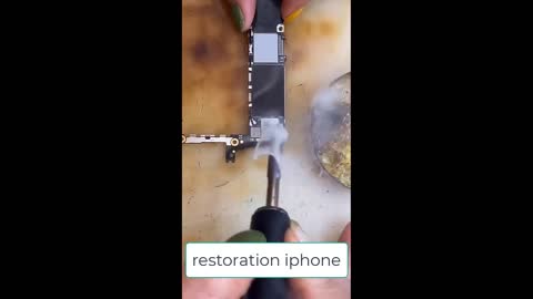 IPHONE RESTORATION