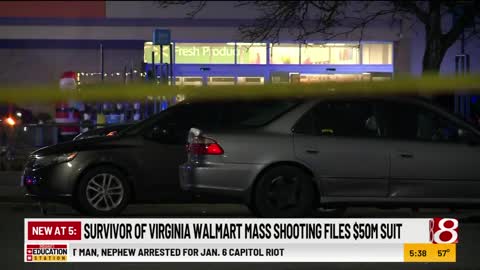 Survivor of Virginia Walmart mass shooting files $50 million suit