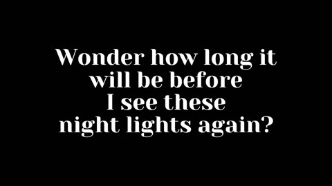 Last Glimpse of the lights in the night sky 8-17-23