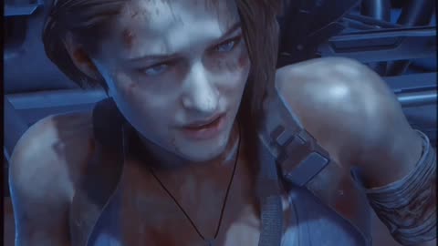 The Final Battle between Jill Valentine VS Mutant Nemesis - Resident Evil 3