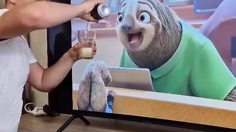 Funny Moment Zootopia😁#zootopia #movie #shorts