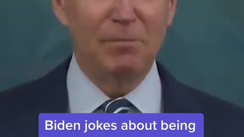 Biden jokes about being over 65 before getting COVID booster shot