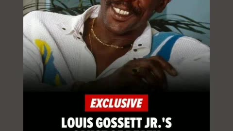 Rip to louis Gossett Jr winning Oscar's academy award 4/23/24