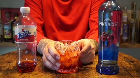 Pinnacle Cherry Vodka & Pepsi Cola Soda Shop Black Cherry Cola