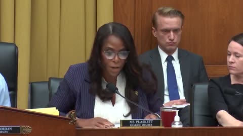 Plaskett Asks Jim Jordan About The Use Of Hearing Information