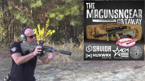 The Mrgunsngear Giveaway: Ending Soon! Steyr AUG, HUXWRX Silencer, AGM Thermal, & Bag 🇺🇸