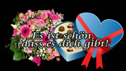 Ich wollte dir Danke sagen / Dankeschön für einen besonderen Menschen – Danke Video Bilder Gruß