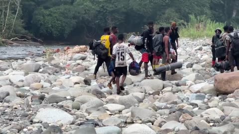 Law & Border: Ben and Oscar Encounter Haitians Crossing The Darien Gap