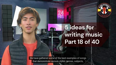 5 ideas for writing music Part 18 of 40