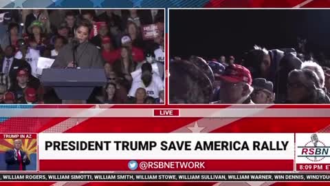 Trump Rally in Arizona: Kari Lake has the crowd fired up 🔥